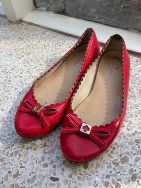 Kate Spade New York Women's Red Ballet-shoes US 7